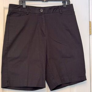Kim Rogers Black Women’s Bermuda Shorts
